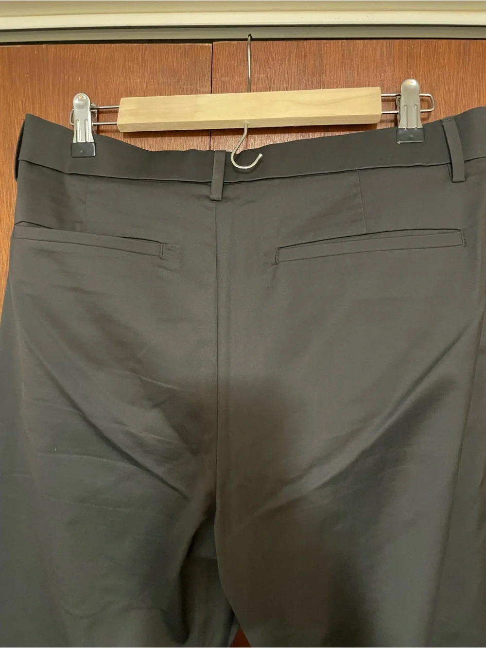 Banana Republic Charcoal Slim Fit Stretch Chinos 33x32